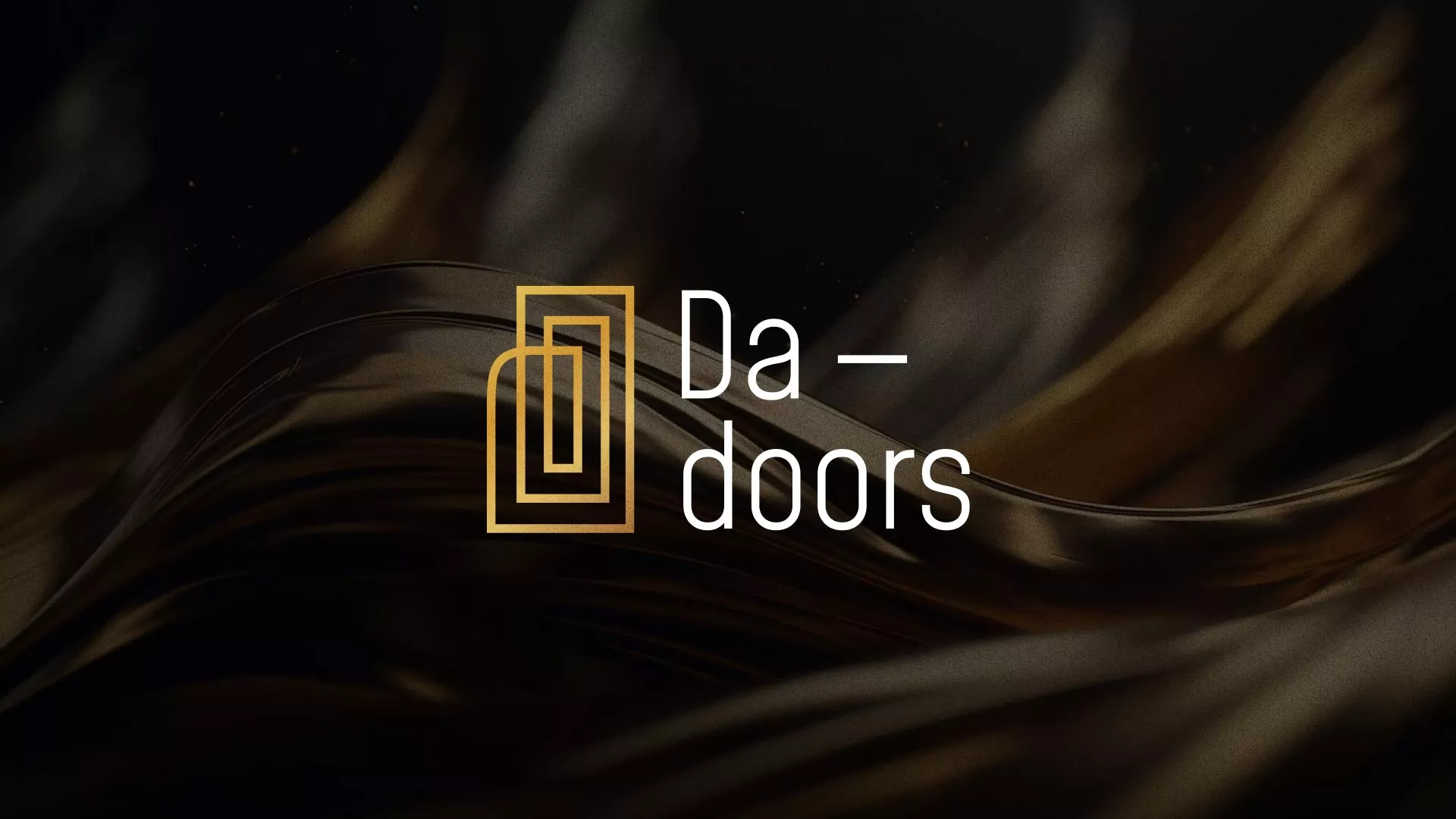Разработка логотипа для компании «DA-DOORS» в Гдове